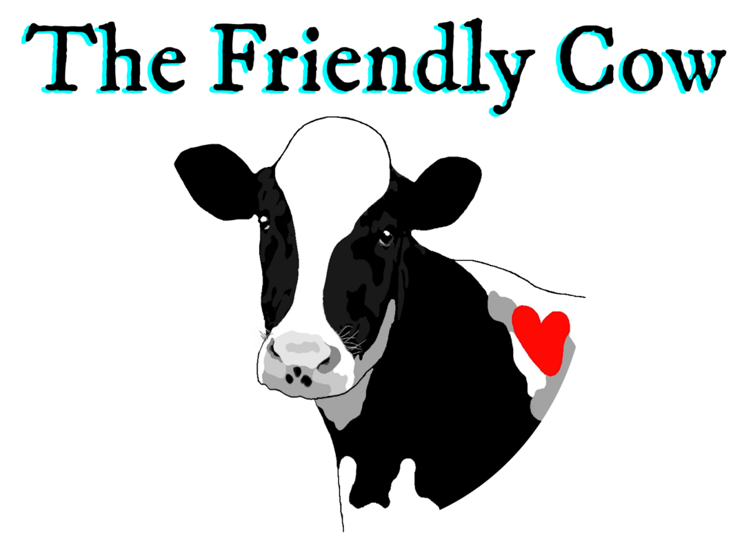 the friendly cow